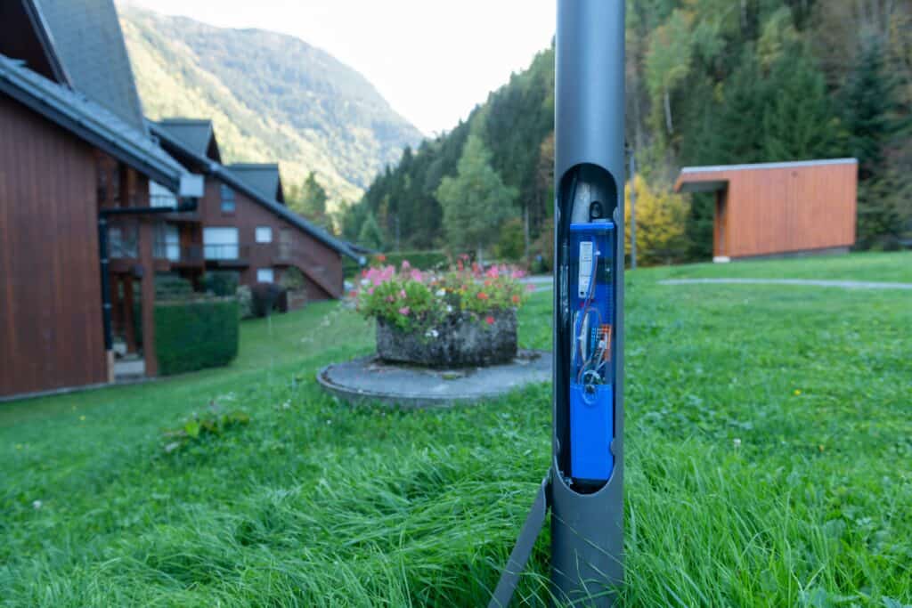 Pole-mounted junction boxes