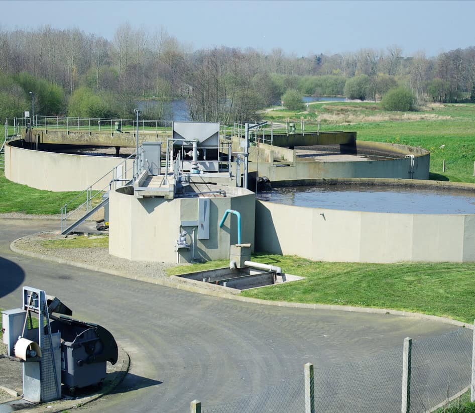 A small wastewater treatment plant fully automated by a SOFREL RTU