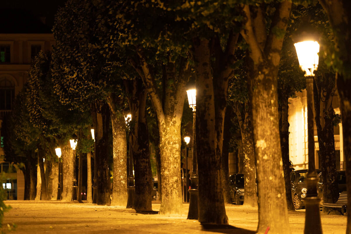 Benefits of public lighting in Douai