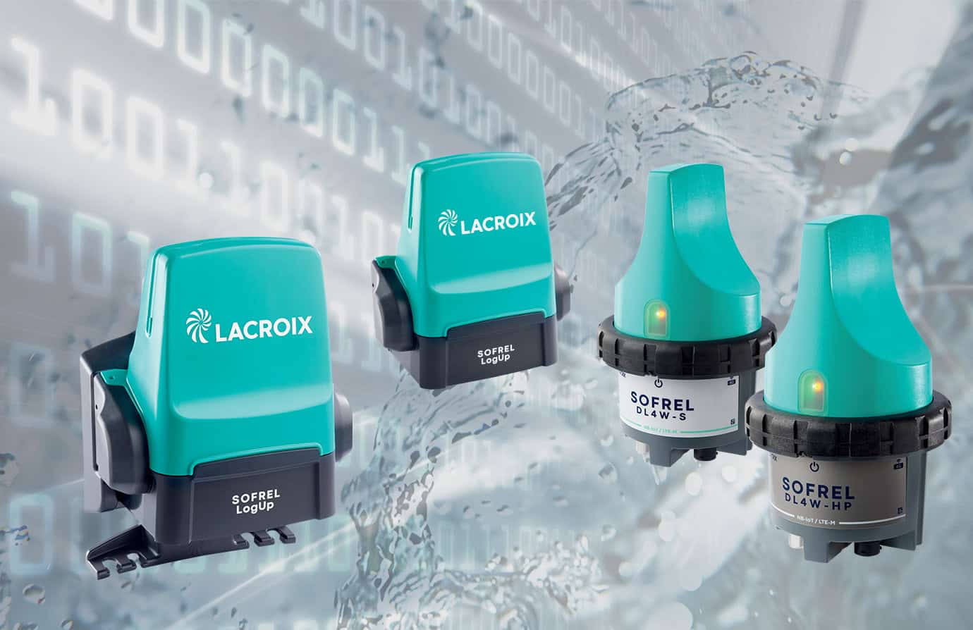 4G LTE-M data loggers for water network monitoring