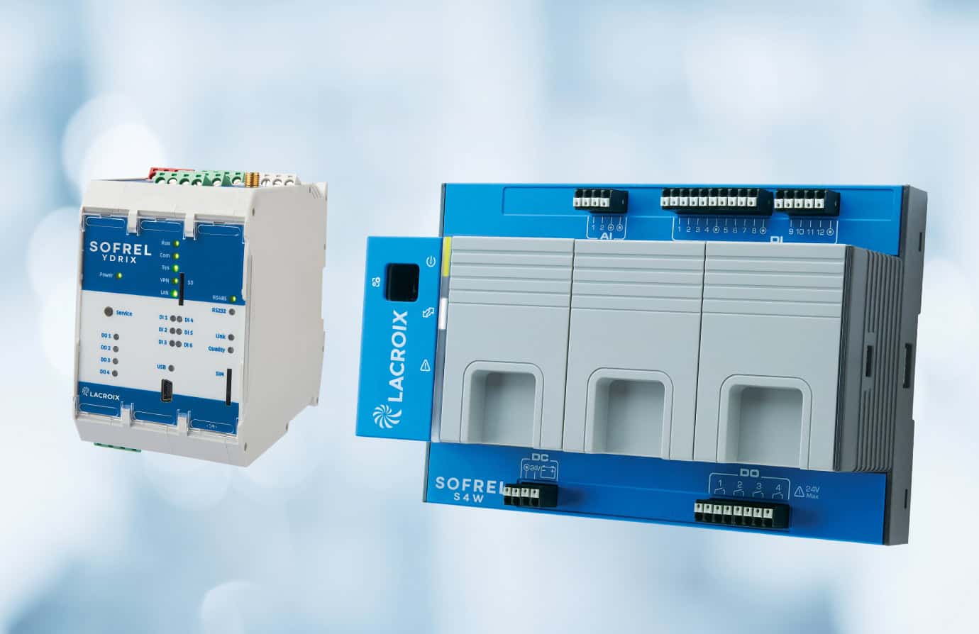 SOFREL S4W & Ydrix RTUs for water network management