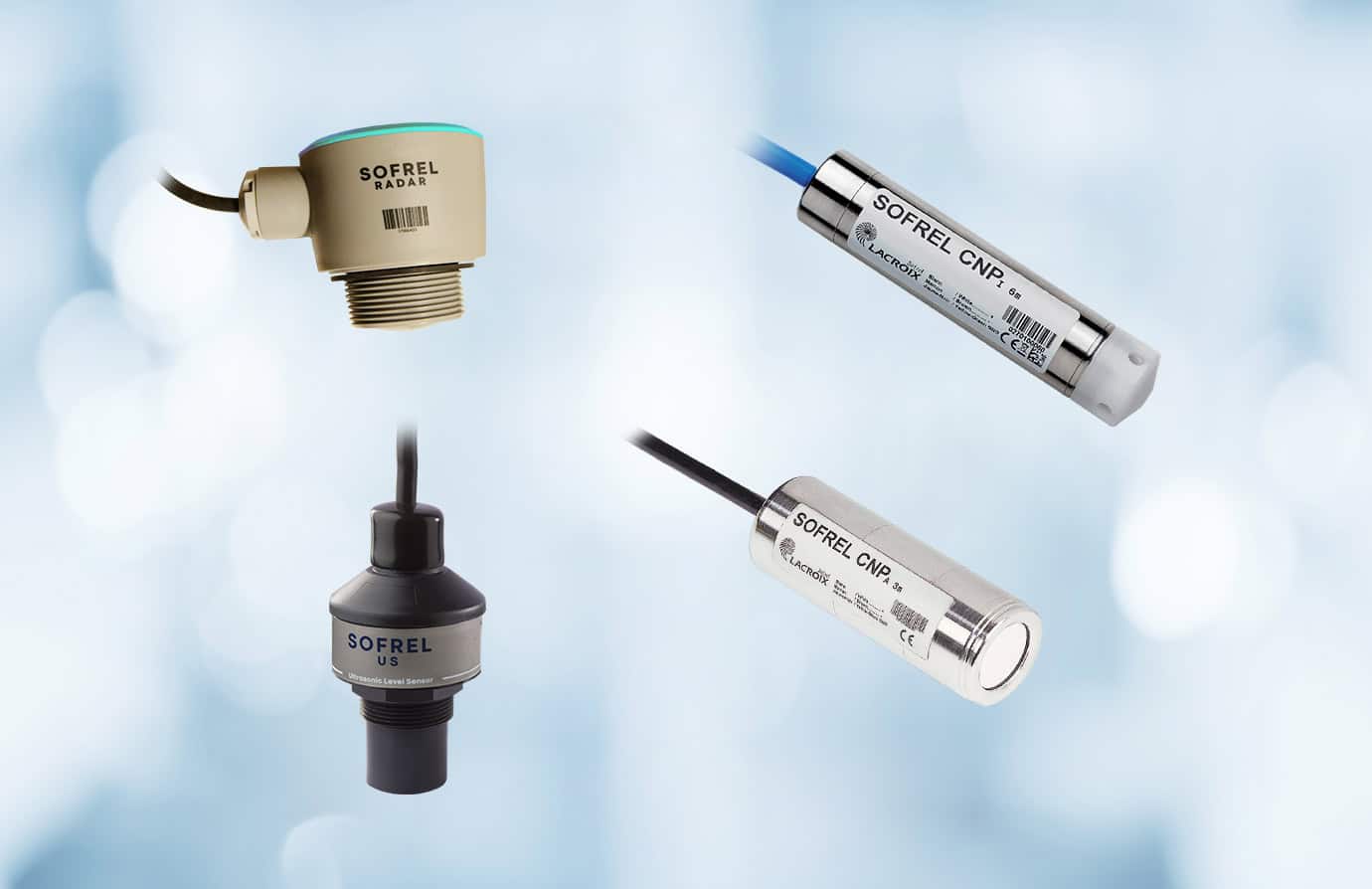 SOFREL Water sensors for level measurement