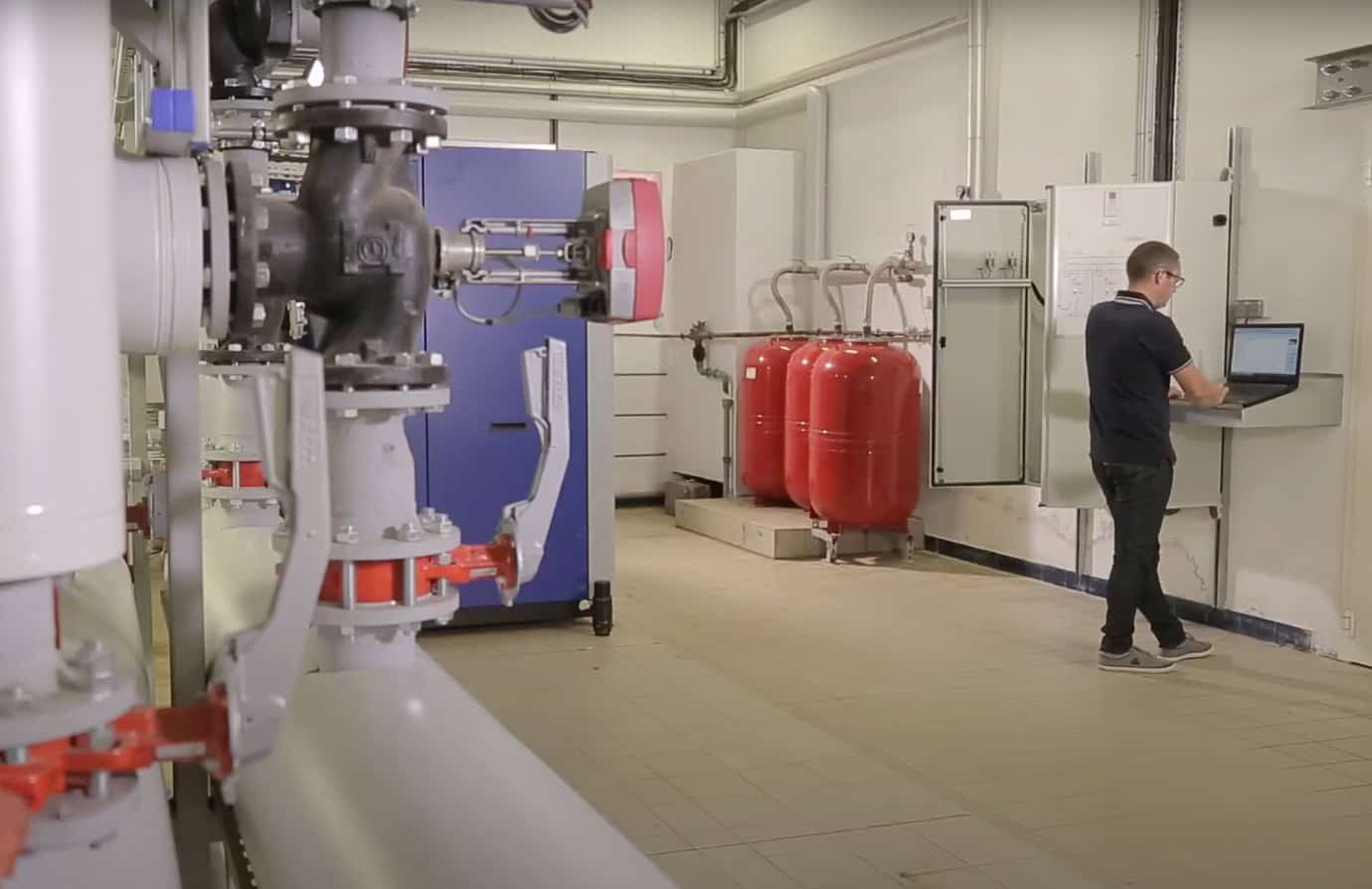 Management and regulation of a boiler room