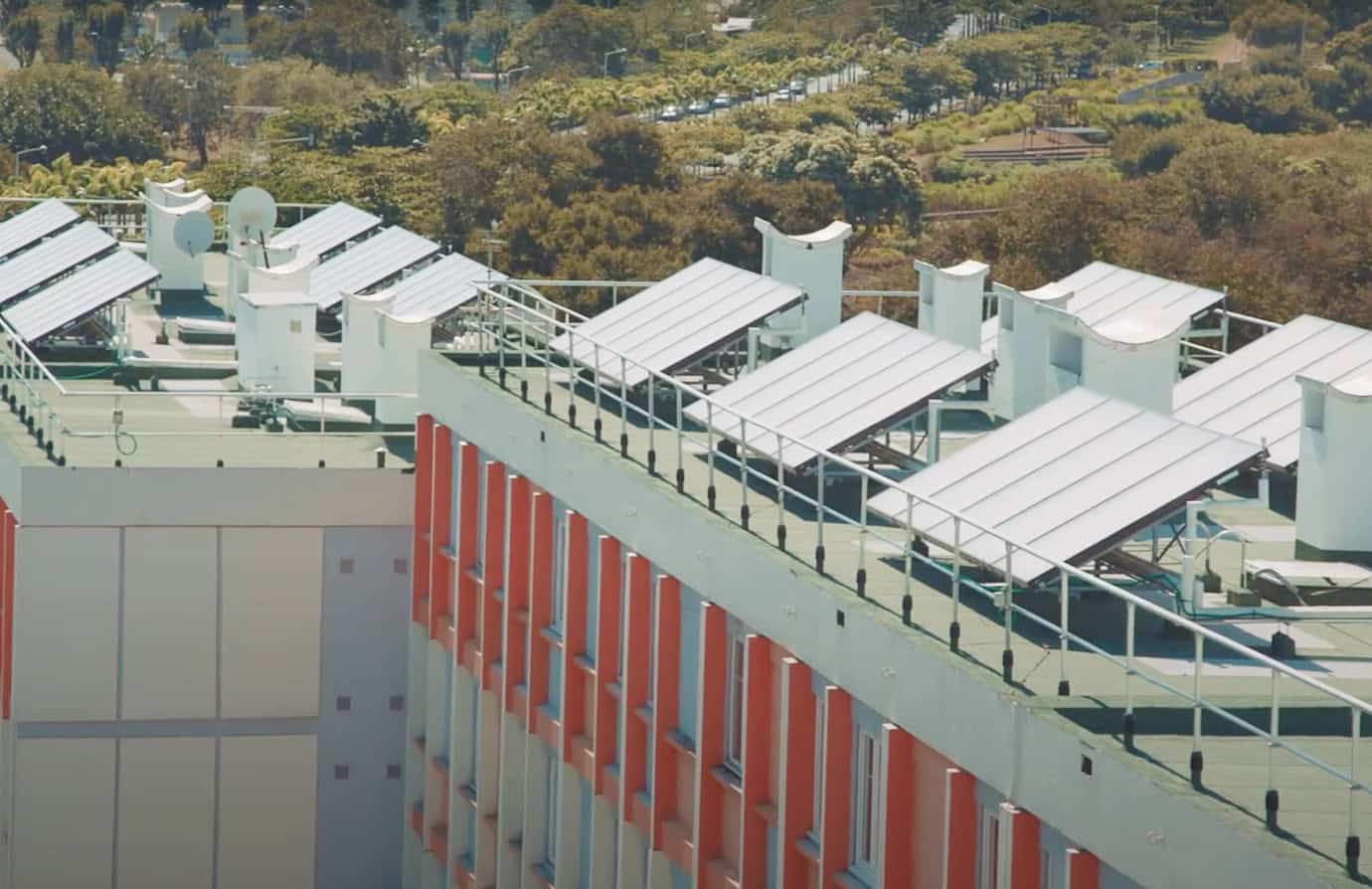 Solar hot water management