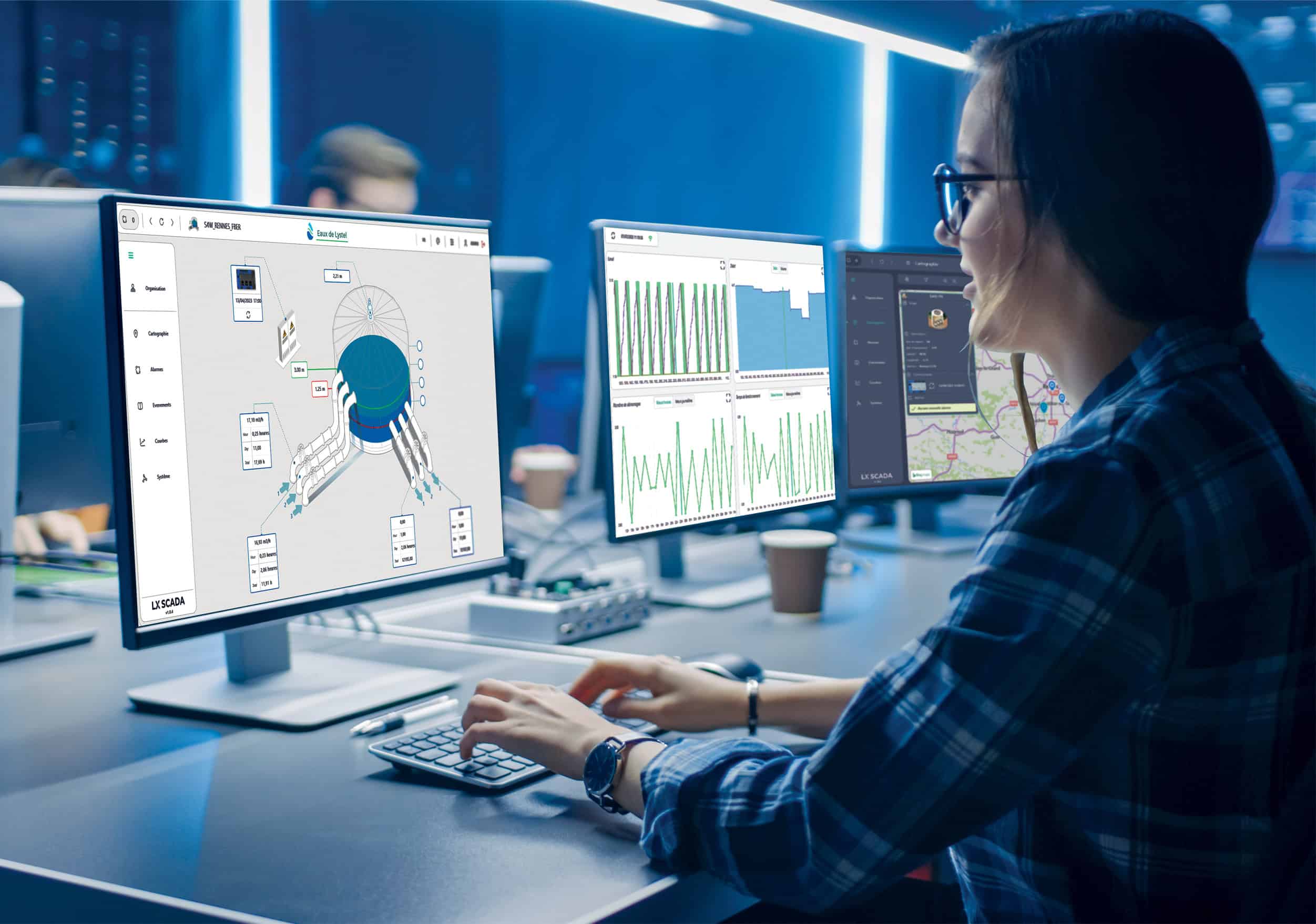 LX SCADA : full-web and interoperable supervision solution for water ...