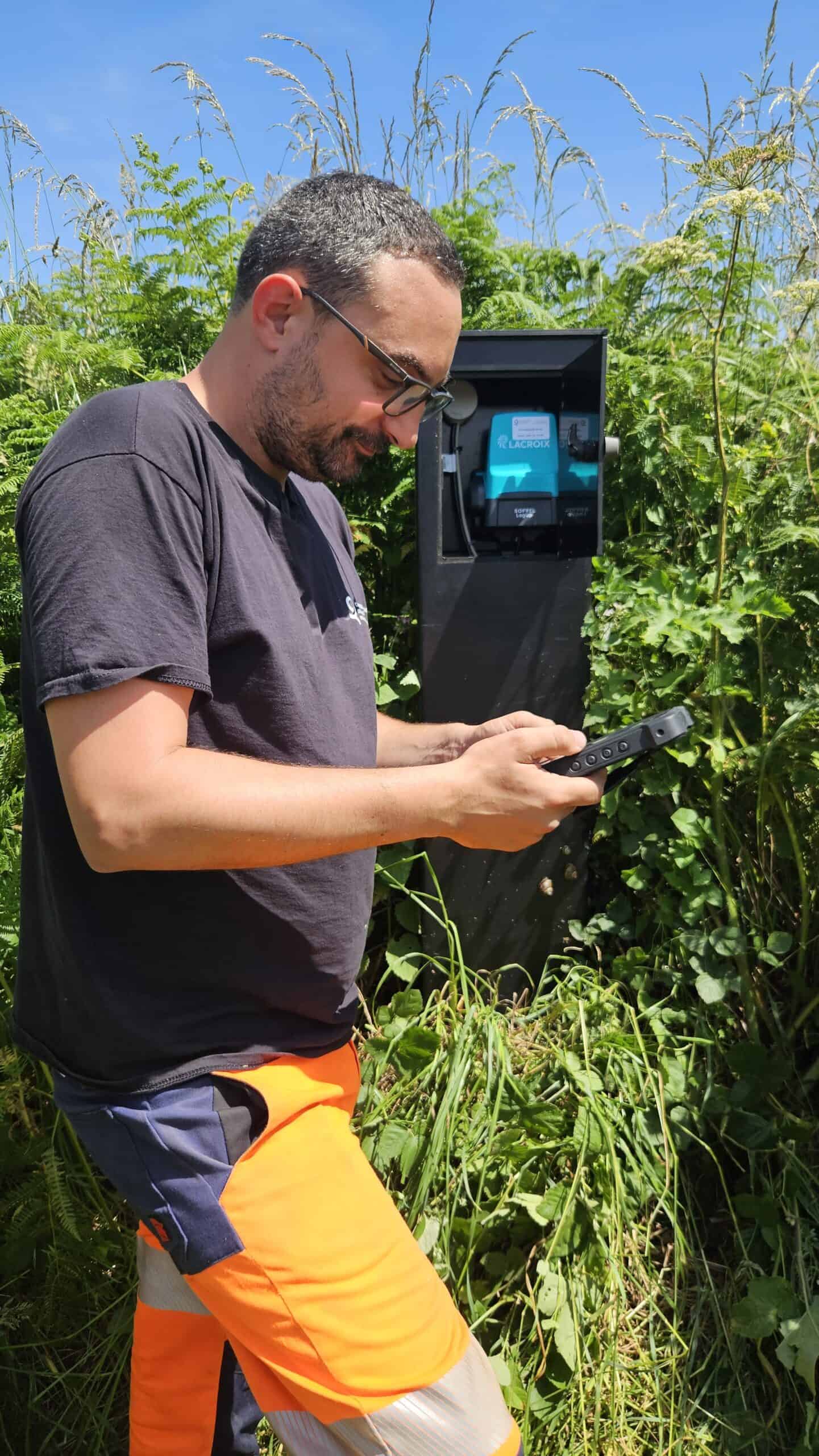 suivi de la sectorisation de la distribution de l'eau potable